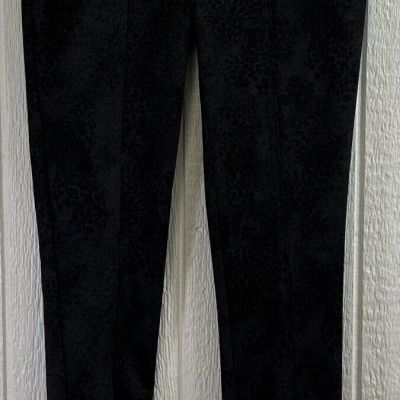 Women’s PEACE Of CLOTH Leggings size XS Black ponte pants pull on NEW (hh73)